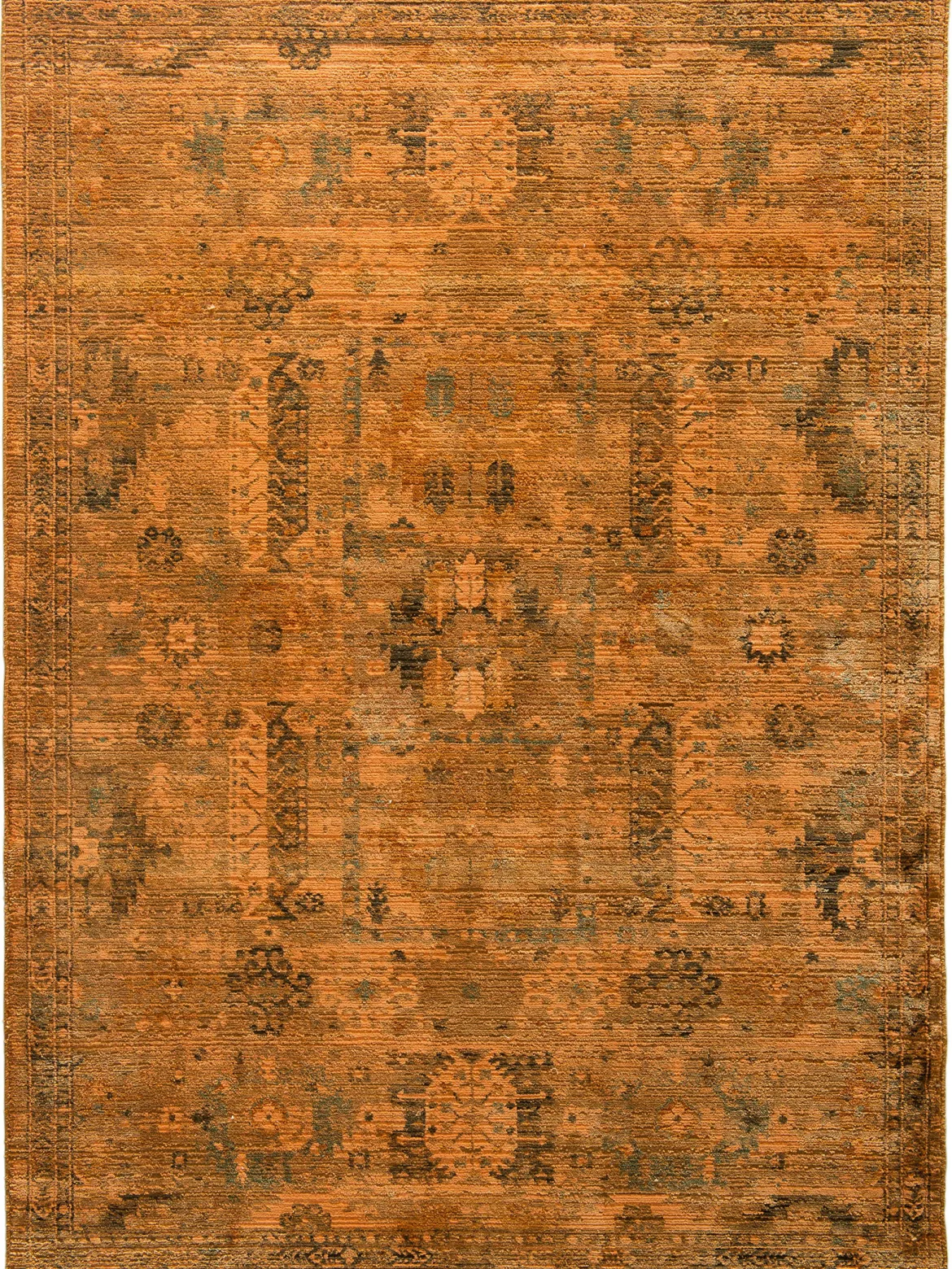 Saldala Vintage-Teppich, Orange