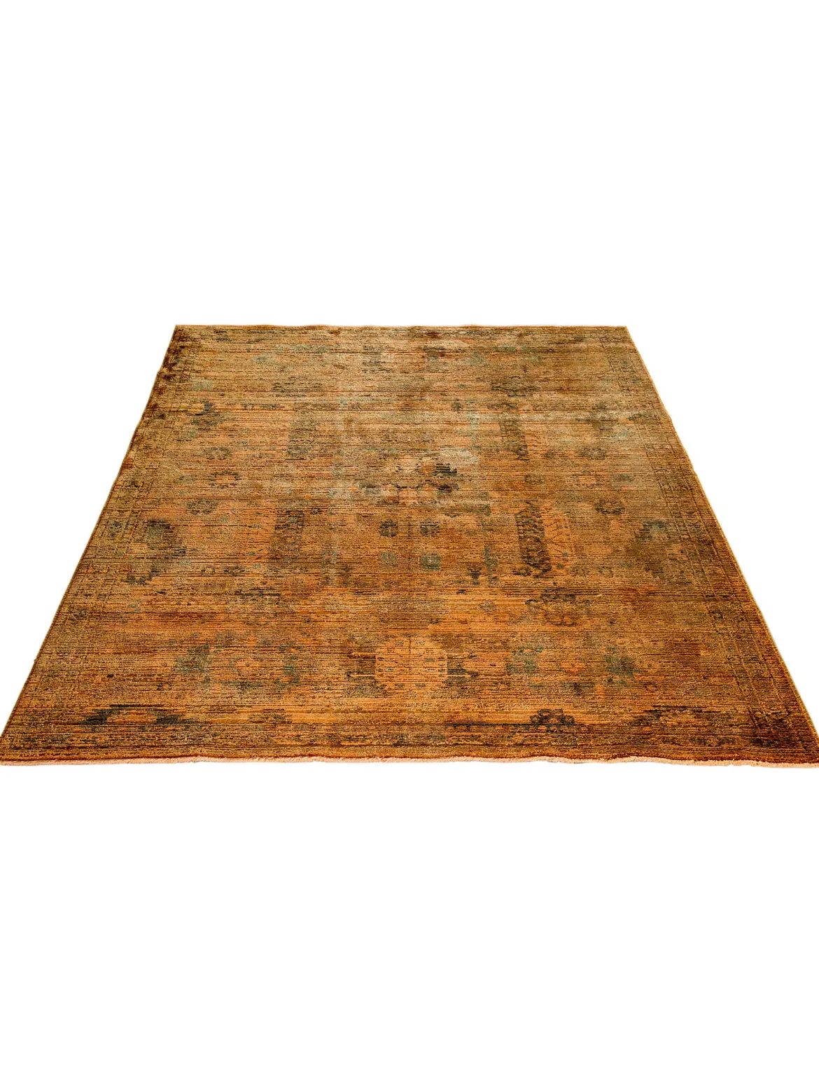 Saldala Vintage-Teppich, Orange