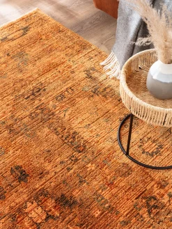 Saldala Vintage-Teppich, Orange