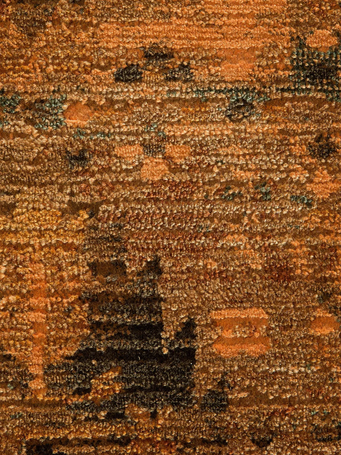 Saldala Vintage-Teppich, Orange