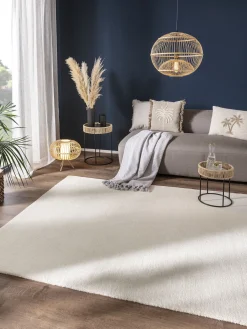 Salmour Woll-Teppich, Cream