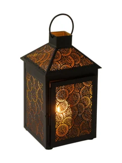 Sanzeno Laterne, Black/Gold