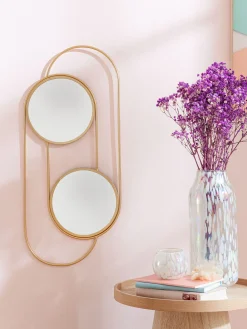Sarema Spiegel, Gold/klar