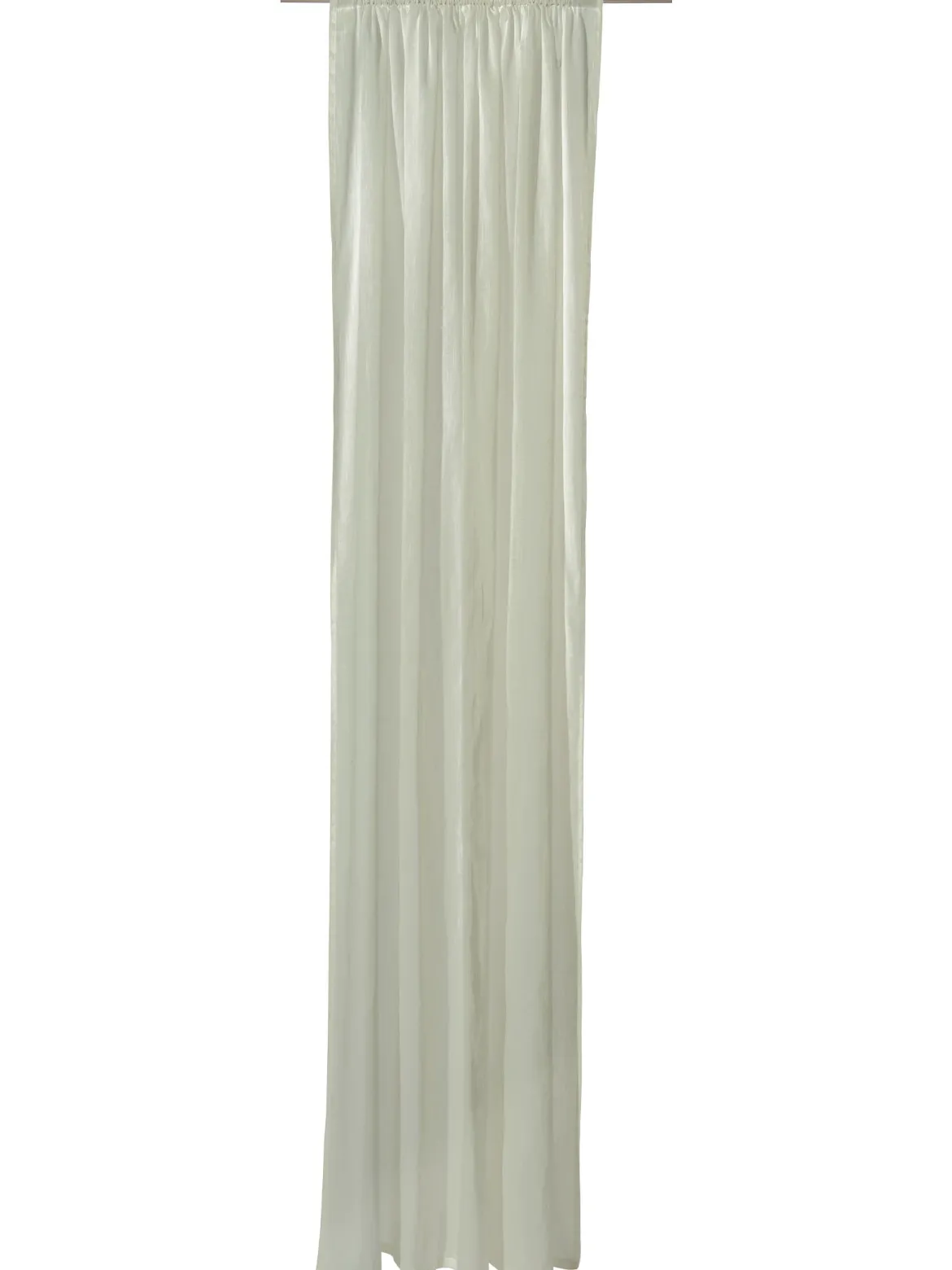 Sarona Vorhang mit Gardinenband, Taupe