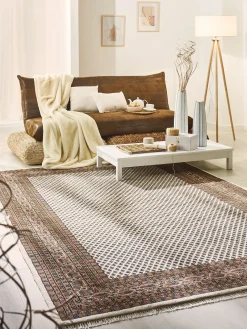 Sarough Mir Orient-Teppich, Creme