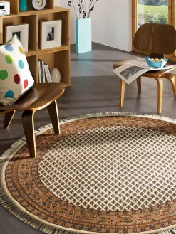 Sarough Mir Orient-Teppich, Creme