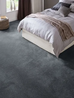 Satin Velours-Teppichboden, Night 298