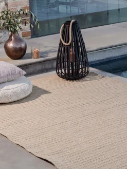 Savaneta Outdoor-Teppich, Natur/Grün
