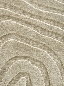 Savaro Moderner Teppich, Creme