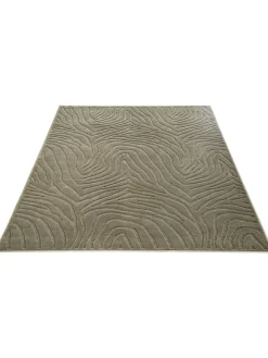Savaro Moderner Teppich, Olive