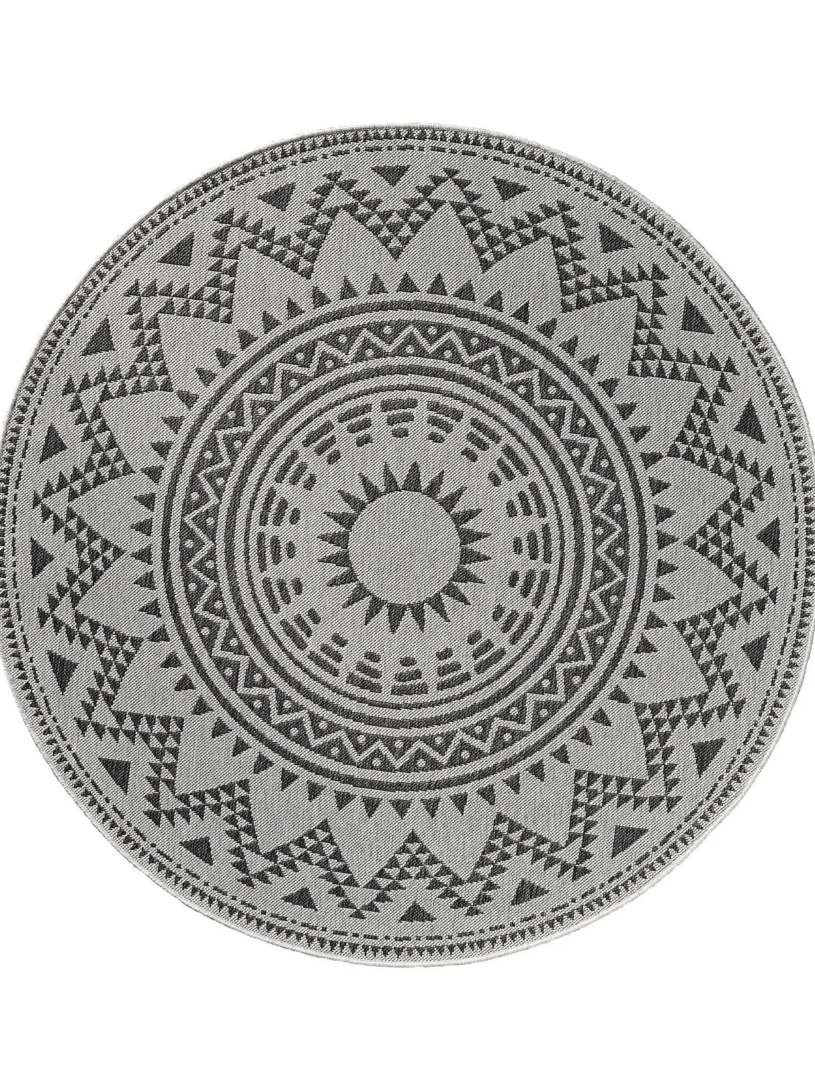 Savela Outdoor-Teppich, Silber