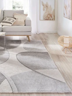 Saxum Moderner Teppich, Dark Grey