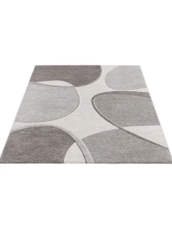 Saxum Moderner Teppich, Dark Grey