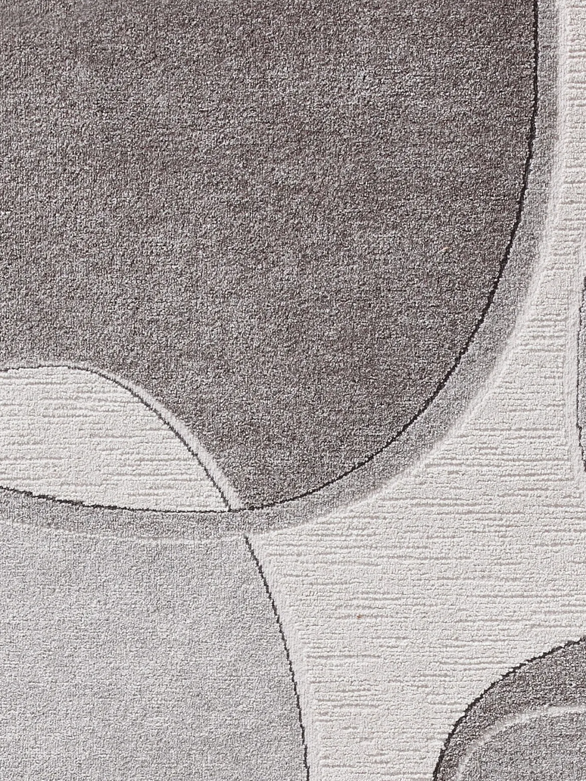 Saxum Moderner Teppich, Dark Grey