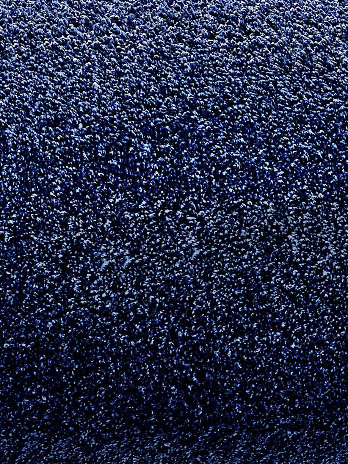 Sensation Hochflor-Teppich, Dunkelblau