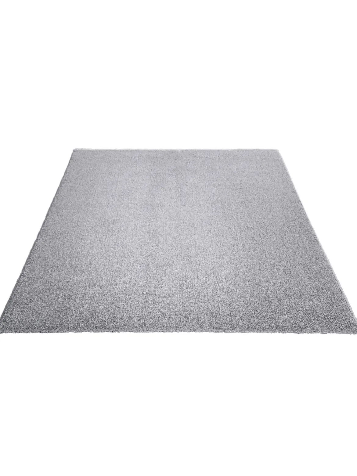 Sensation Hochflor-Teppich, Hellgrau