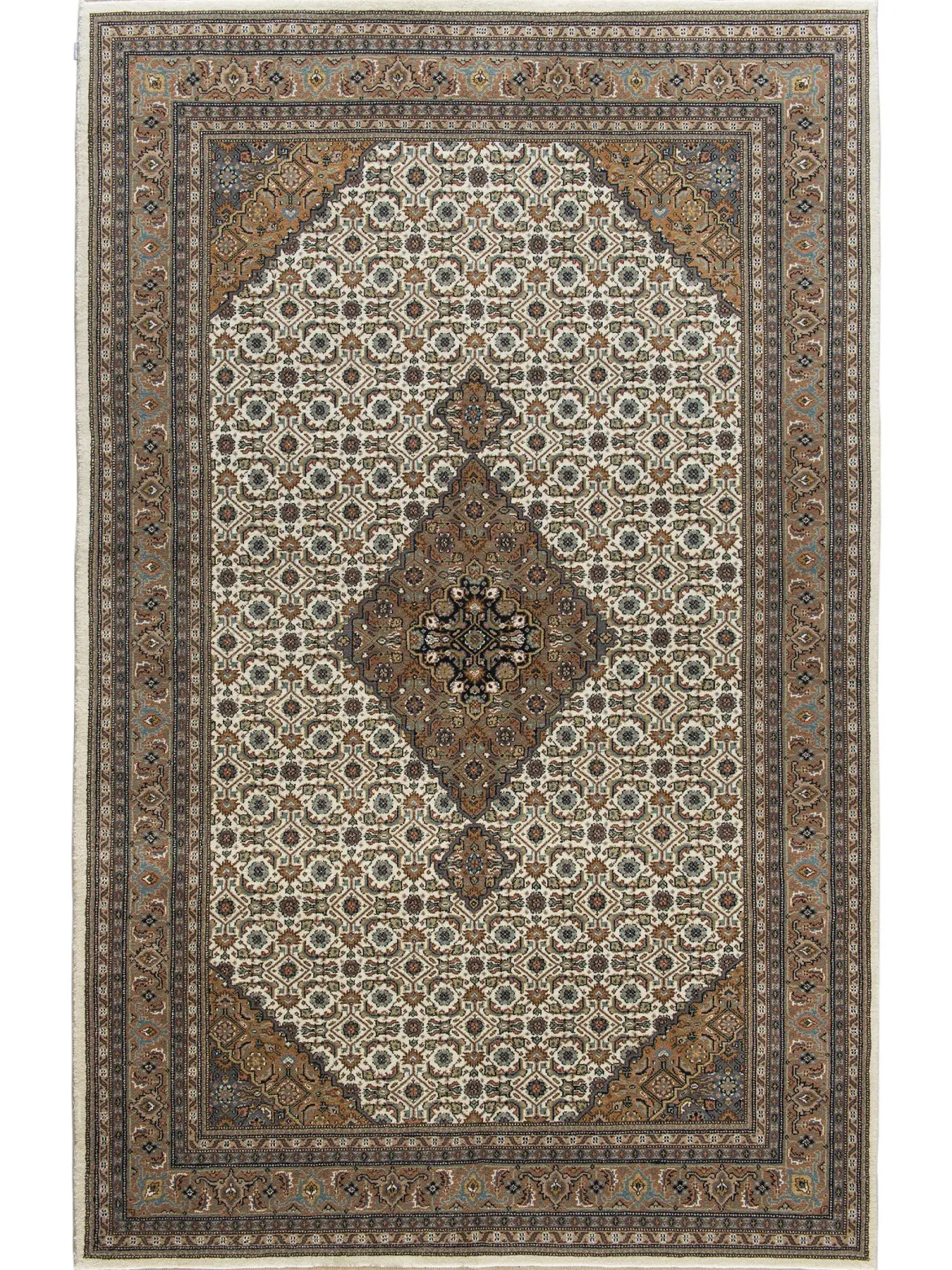 Shahpura Bidjar Orient-Teppich, Beige