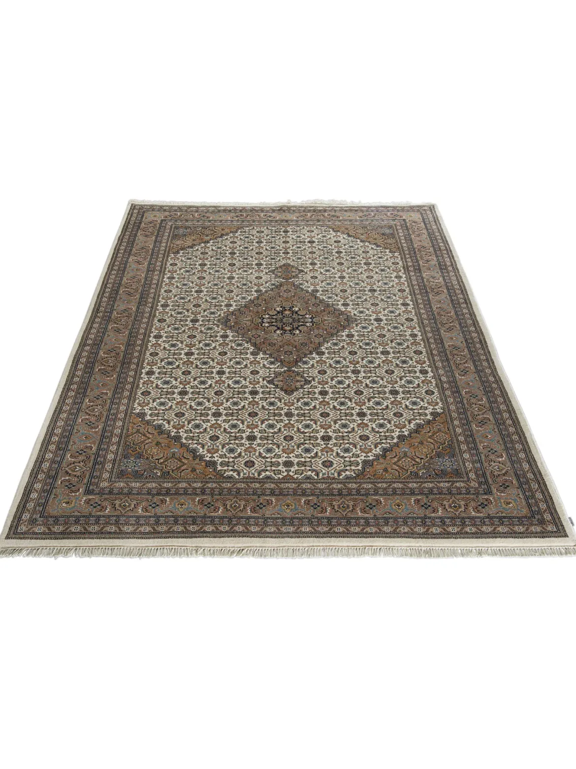 Shahpura Bidjar Orient-Teppich, Beige