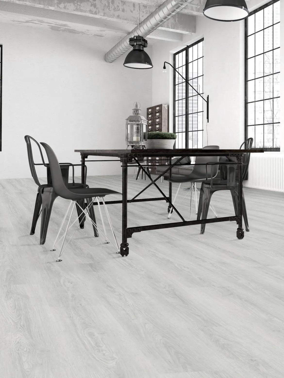 Silent Wood XL Klickvinyl, Light Oak 10558