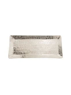 Silver Net Deko-Tablett, Silber