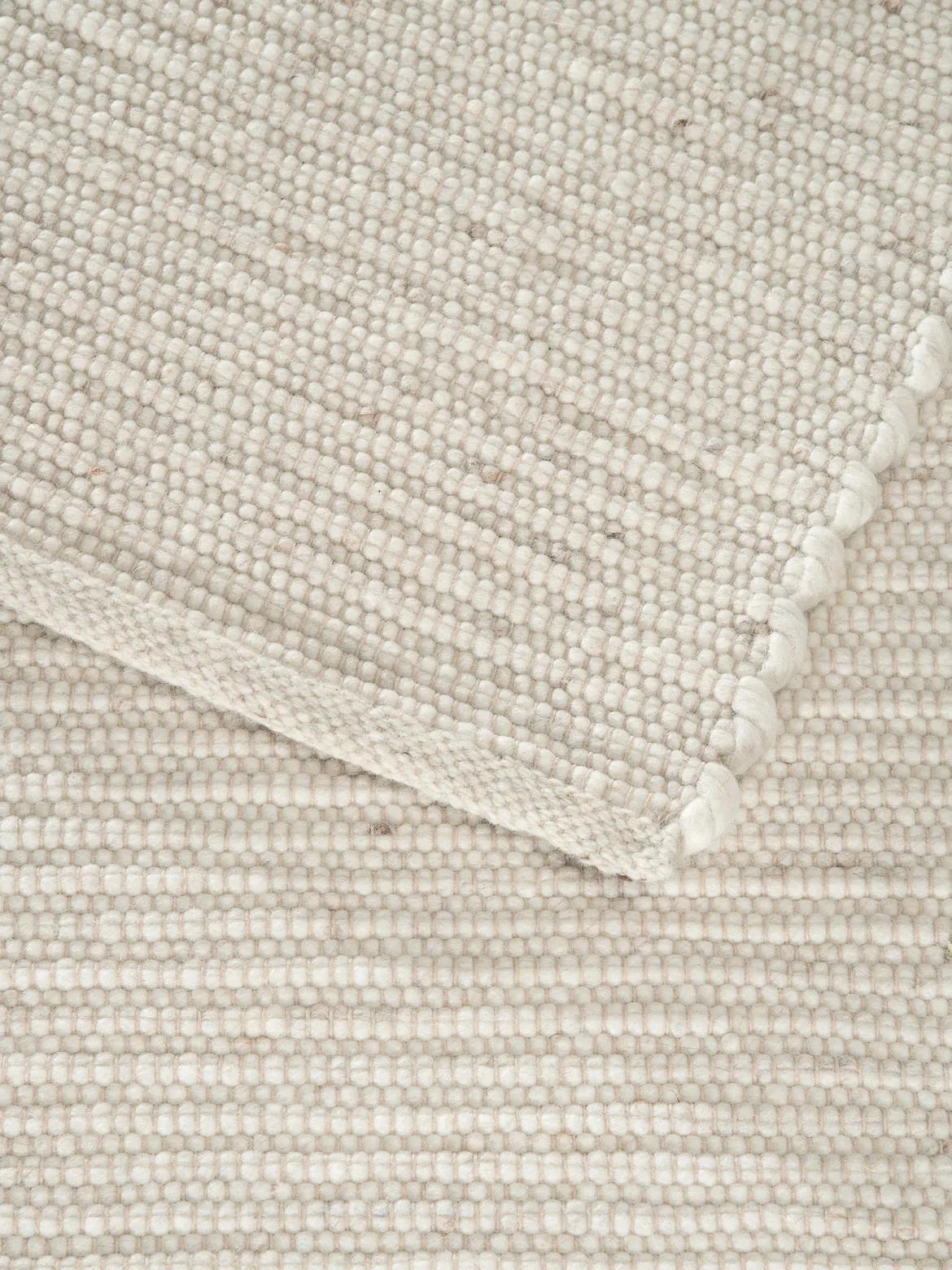 Skaraborg Woll-Teppich, Creme