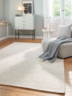 Skaraborg Woll-Teppich, Creme