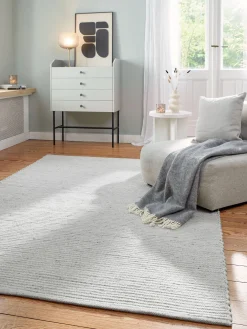 Skaraborg Woll-Teppich, Light Grey