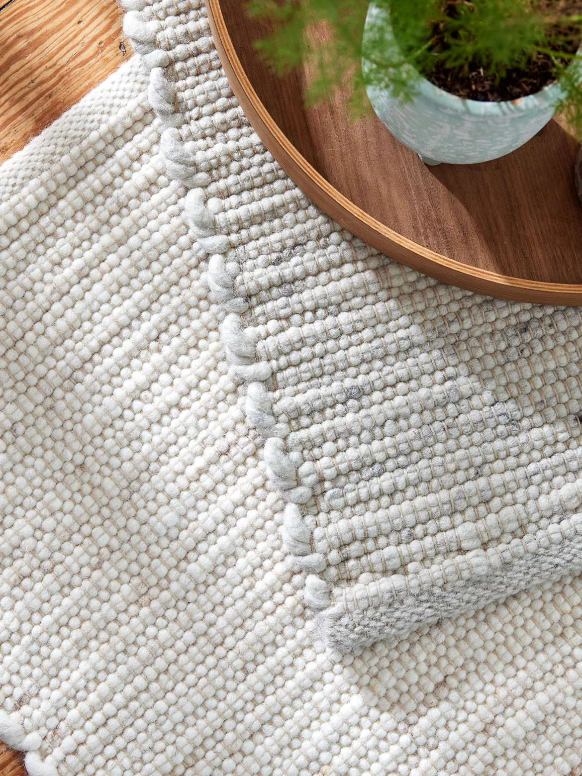Skaraborg Woll-Teppich, Light Grey