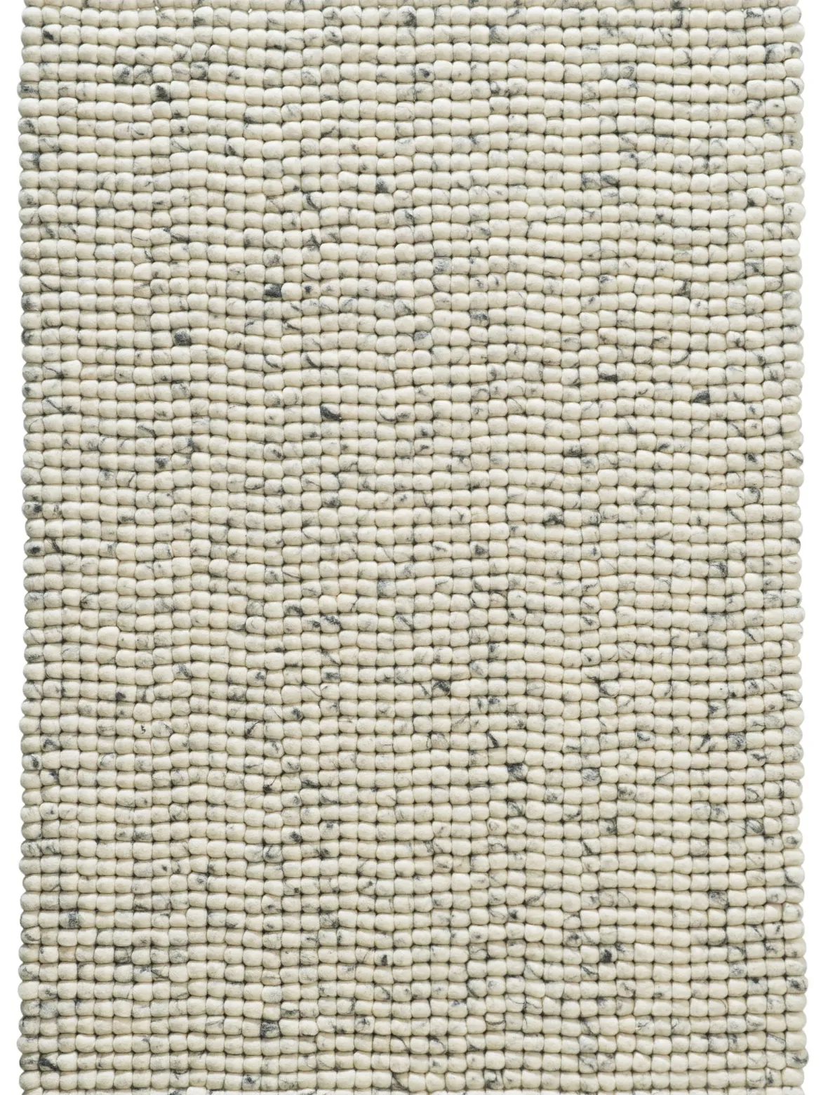 Smedby Filzkugel-Teppich, Grey Natural