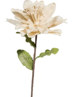 Softflower Kunstblume, Hellbeige