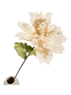 Softflower Kunstblume, Hellbeige