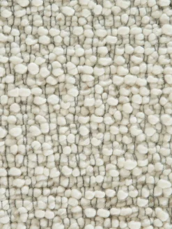 Solberga Woll-Teppich, Offwhite
