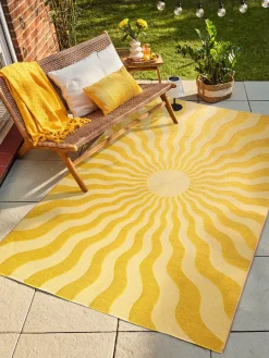Sol Outdoor-Teppich, Sonnengelb