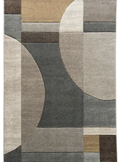 Stampino Moderner Teppich, Braun