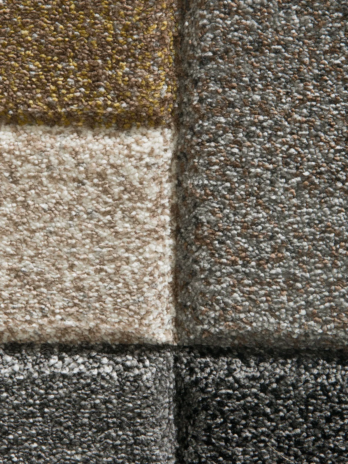 Stampino Moderner Teppich, Braun