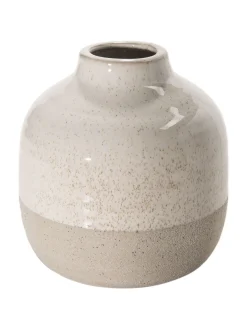 Stoney Vase, Beige