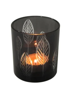 Straight Up Windlicht, Black