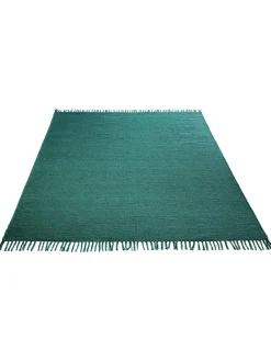Summerweave Baumwoll-Teppich, blaugrün