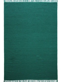 Summerweave Baumwoll-Teppich, blaugrün
