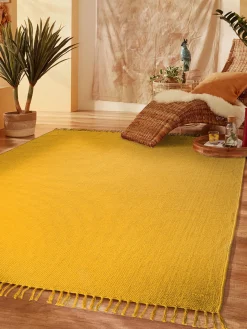 Summerweave Baumwoll-Teppich, Sonnengelb