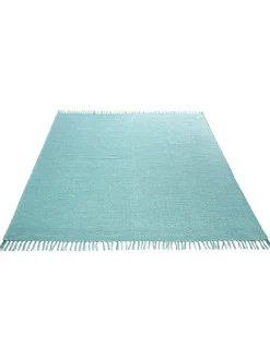 Summerweave Baumwoll-Teppich, Aqua