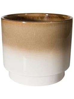Sunbo Pflanztopf, Beige-Weiss