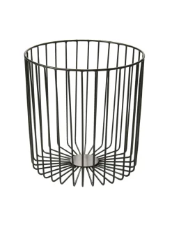Sunburst Basket Korb, Schwarz