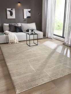 Sunbury Moderner Teppich, Caramel