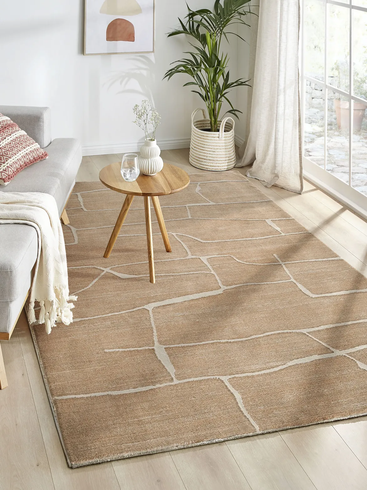 Sunbury Moderner Teppich, Terra