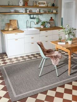 Svana Outdoor-Teppich, Schokolade