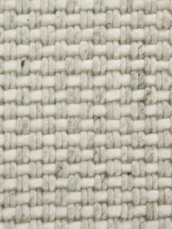 Svanberga Woll-Teppich, Offwhite