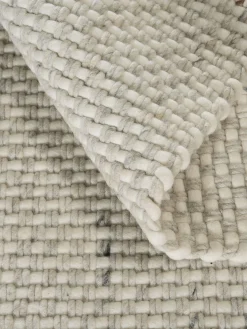 Svanberga Woll-Teppich, Offwhite