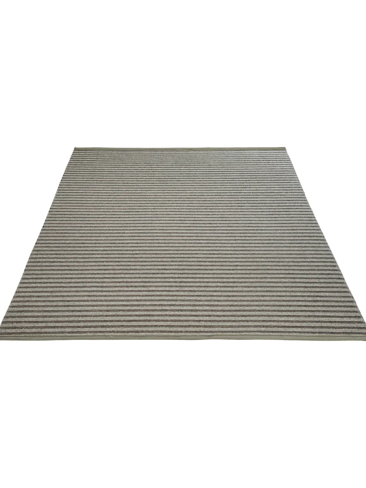 Svansbjerg Moderner Teppich, Grau/Schwarz