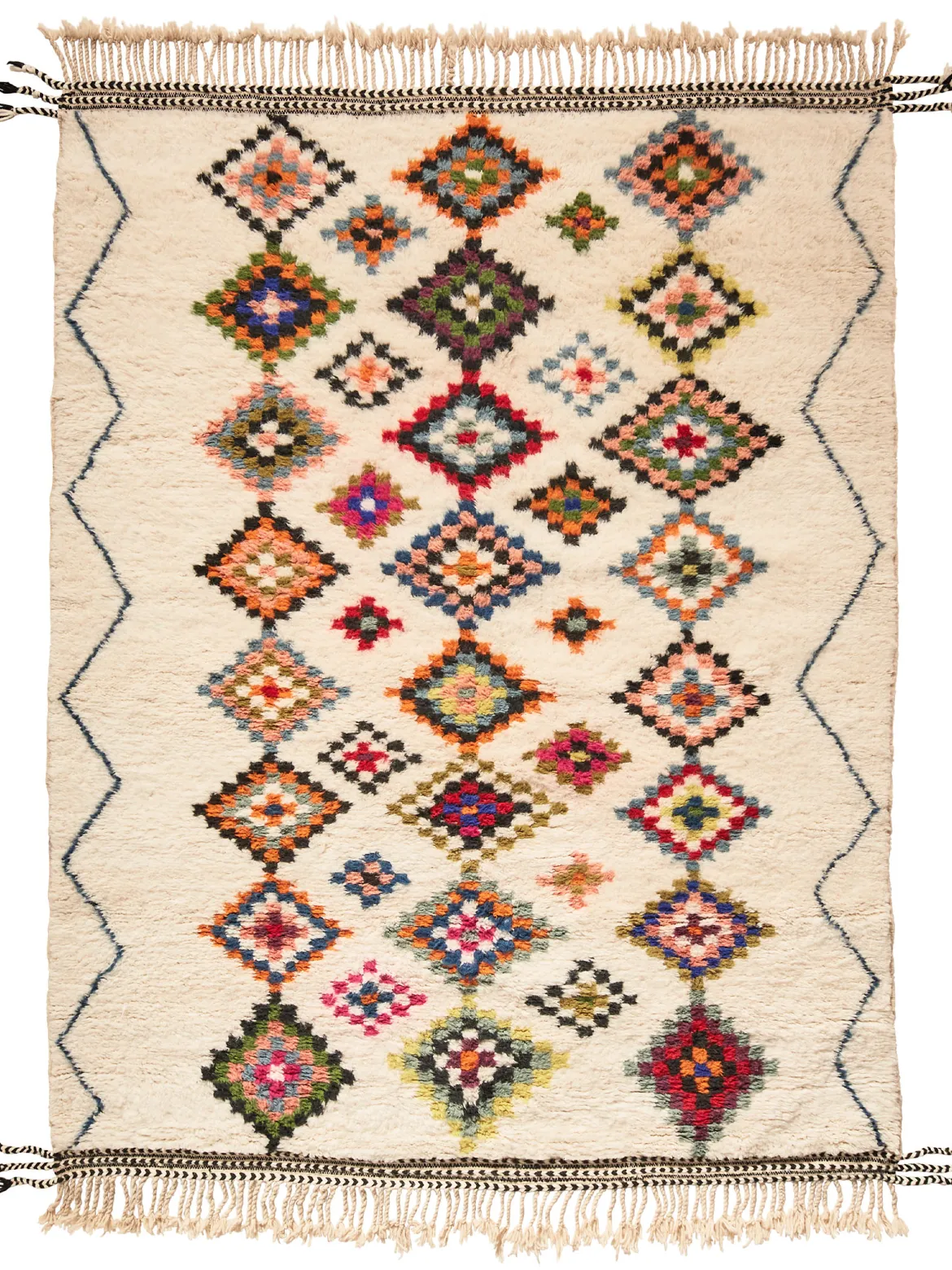 Tafila Berber-Teppich, Creme